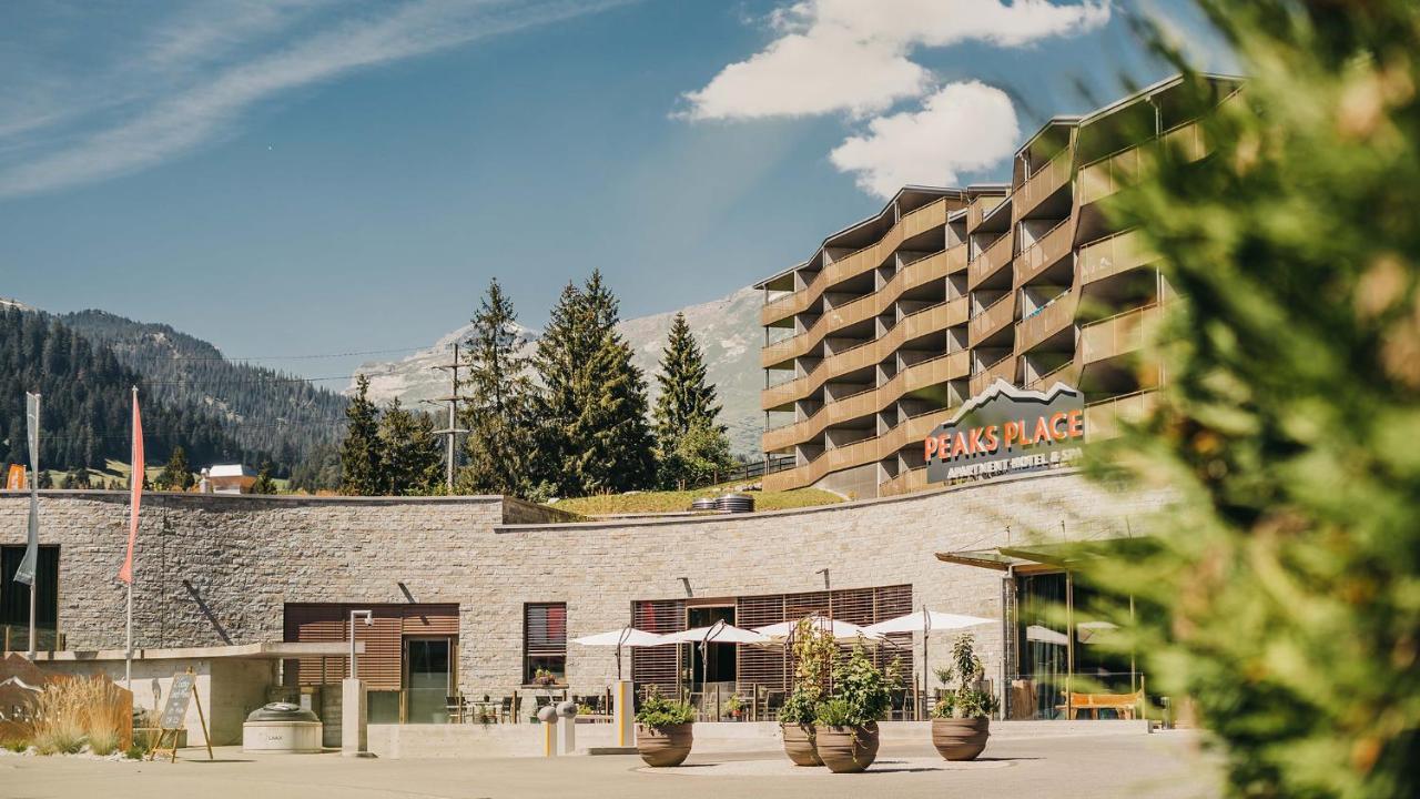 Peaks Place Apartments & Spa Laax Exterior foto